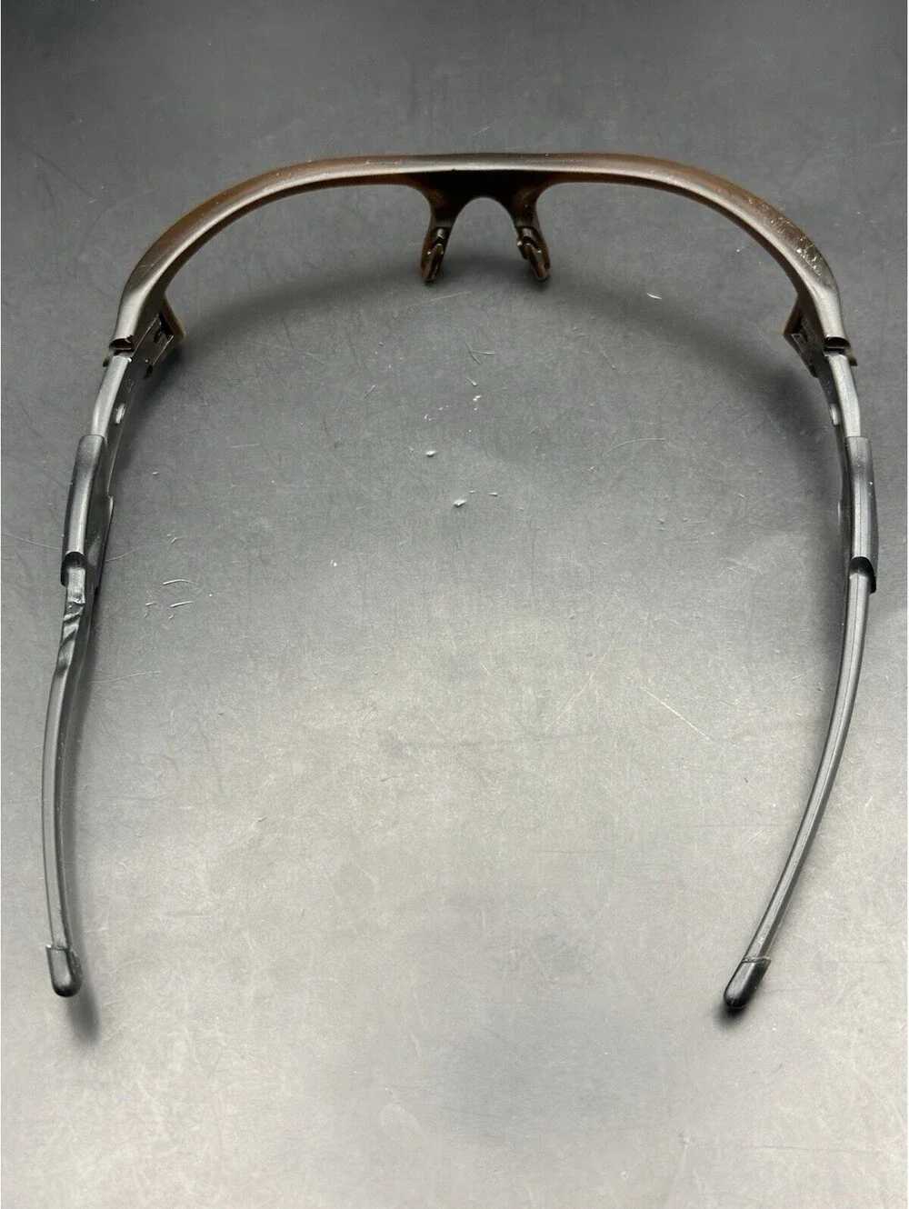 Oakley Flak Jacket Matte Rootbeer/Grey Smoke Frame